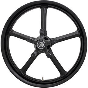 Coastal Moto Front Wheel - Rockstar - Dual Disc/ABS - Black - 21"x3.25" - FL ROC-213-B-ABST
