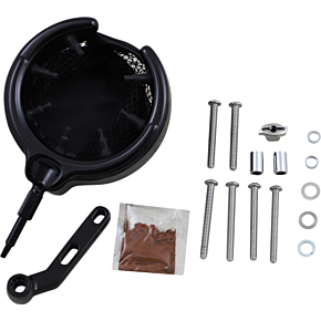 Kuryakyn GLOSS BLACK DRINK HOLDER,