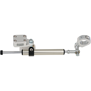 Moose Racing 7-Way Steering Stabilizer - Silver - 0414-0443