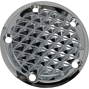  Points Cover - Diamondback - Chrome - Twin Cam C3093-C