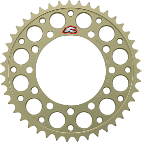 Renthal Rear Sprocket - Aluminum - 43 Tooth 210U-525-43P-HA