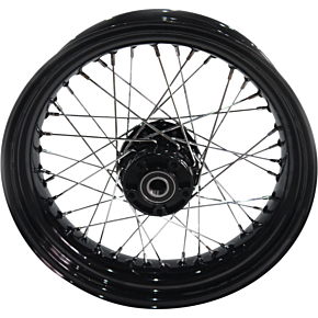 Rear Wheel - Single Disc/No ABS - Black - 17"x4.50" - '08-'17 FXD 0204-0575