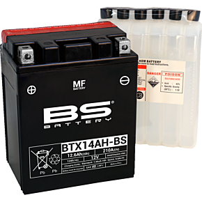 Battery - BTX14AH-BS (YTX) 300606