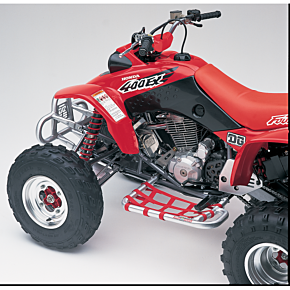 Nerf Bars - TRX400EX - Natrual/Red 60-2200