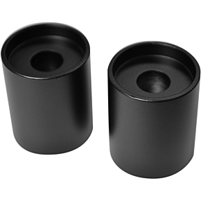 Riser Extensions - 1-1/2" x 1-1/4" - Flat Black LA-7414-02M
