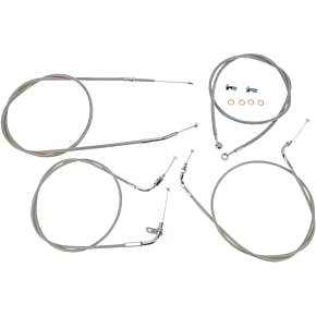 Cable Line Kit - 15" - 17" - XVS650CL - Stainless Steel BA-8015KT-16