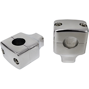 Risers - Square - 1-1/2" - Chrome LA-7407-01