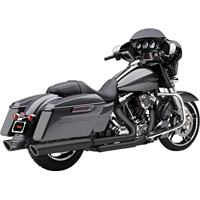 Cobra 909 Slip-On Mufflers for FL - Black 6108RB