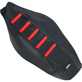 Moose Racing Ribbed Seat Cover - Red - Honda - 0821-1789