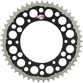 Renthal Twinring™ Rear Sprocket - 51 Tooth - Black 1120-520-51GPBK