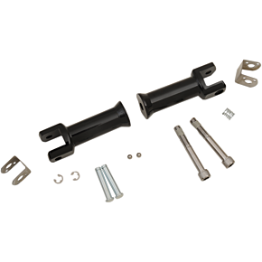 Passenger Peg Mount - Black - Softail 1620-1785