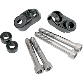 Turn Signal Mount Kit - 39/49 mm - Black 2020-0589