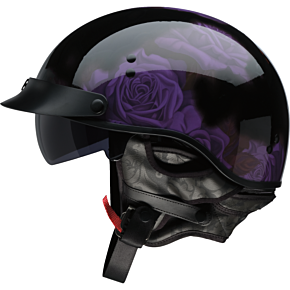 Vagrant NC Helmet - Rose - Black/Purple - Small 0103-1445