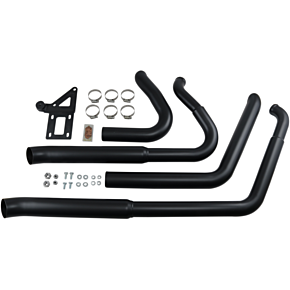 Pro Street Exhaust - Black - '18+ Softail 1S34DB