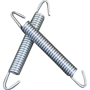 Exhaust Springs - Zinc - 80 mm 495-8002
