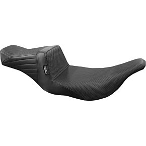 Le Pera Tailwhip Seat - Basketweave - Black - FL '97-'07 LH-587BW
