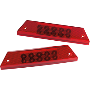Moose Racing LED Tail Lights - Ranger Full - Red