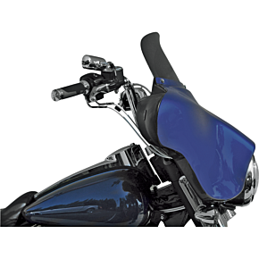 Wind Vest Windshield - Dark Smoke - 8" - FLHT/X 61-8040