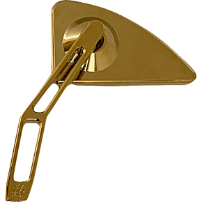 Mini Td V2 Cut Stem Mirror Left Gold Tin