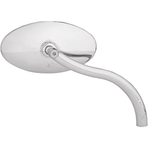 Mirror - Softbend - Side View - Smooth - Cat Eye - Chrome - Left/Right 13-046