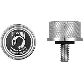 Figurati Designs Seat Mounting Knob - Stainless Steel - POW MIA FD50-SEAT KN-SS