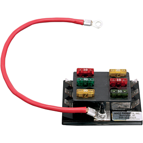 6-Circuit Fuse Box - Universal FUSBLK