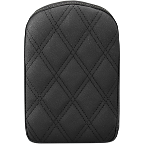 Lattice Stitched Sissy Bar Pad - Black