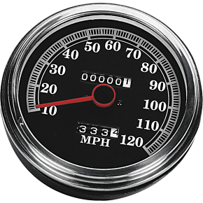 5" MPH FL-Style 2:1 Speedometer - '89-'95 Black Face DS243845