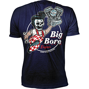 Down-N-Out Big Bore T-Shirt - Navy - 3XL DT10048XXXL