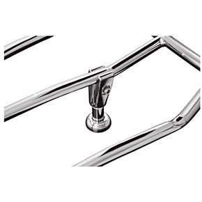 Kuryakyn Adjustable Luggage Rack - Chrome