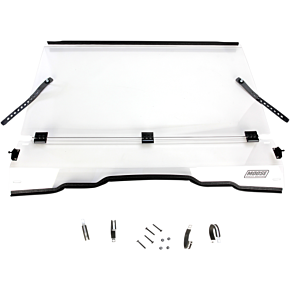 Moose Racing Full Folding Windshield - Honda