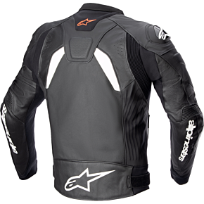 GP Plus v4 Leather Jacket - Black/White - US 46 / EU 56 3100524-12-56