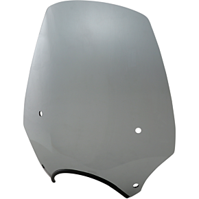 El Paso Windshield - 19" - 9" Headlight Cutout - Black Smoke MEP5283
