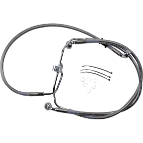 Brake Line - +2" - Stainless Steel - FXDF '08-'17 1741-2901
