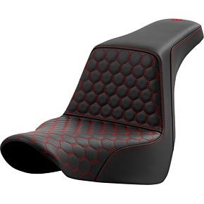 Step-Up Seat - Honeycomb - Red Stitching - FL/FX '18-'24 818-29-17704