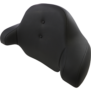 Saddlemen Tour-Pak® Backrest Pad - Road Sofa Pillow Top Seat - Black 814-07-TPACK-PT