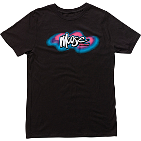 Youth Retro Moose T-Shirt - Black - Medium 3032-3509