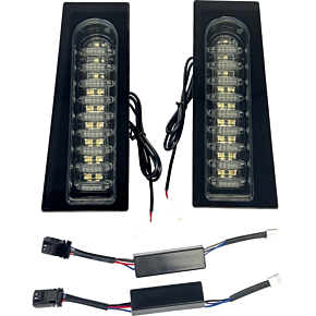 ProBEAM® Auxiliary Fillerz® - Run/Brake/Turn - Smoke Lens - Gloss Black PB-FILL-23-SB