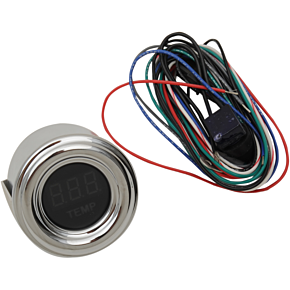 1-7/8" MPH 4000 Series Oil Temperature Gauge - Red Display MCL-4073R-R