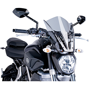 PUIG New Generation Windscreen - Smoke - MT07