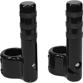 Clamp-On 3-Band Footpeg - Black BL715