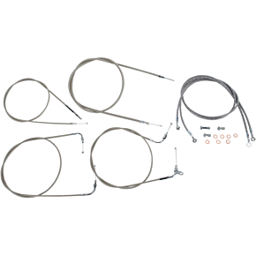 Cable Line Kit - 15" - 17" - XVS1100CL - Stainless Steel BA-8042KT-16