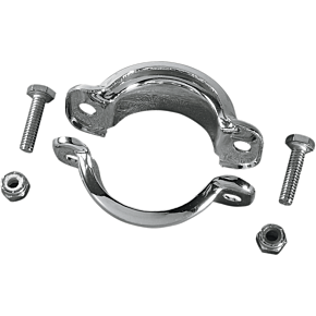 Muffler Clamp - Chrome - FLT '85-'94 DS-203018