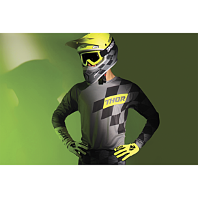 Sector Gloves - Acid/Black - XS 3330-5877