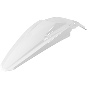 Acerbis Plastic Rear Fender - White - KX450F