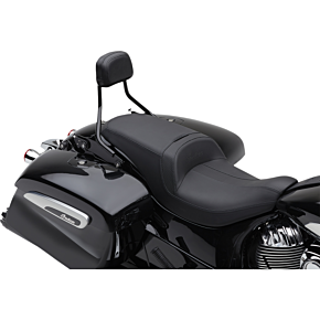 Cobra Detachable Backrest - Black - Short - Chieftain 502-2200B