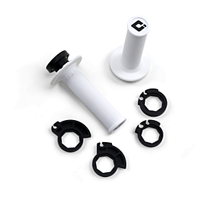 Odi Grips - Lock-On - No Waffle - White H36NWSW
