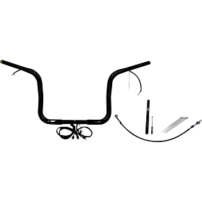 Handlebar Kit - Rounded Top - 12" - Black 912512-B