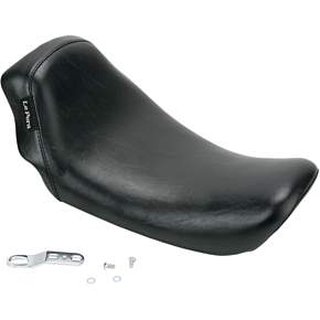 Le Pera Bare Bones Solo Seat - Smooth - Black - Dyna LK-001