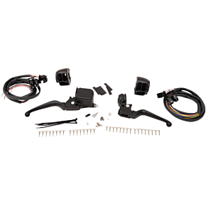 Handlebar Controls - 11/16" Master Cylinder - '96 - '11 - Black 0610-2150